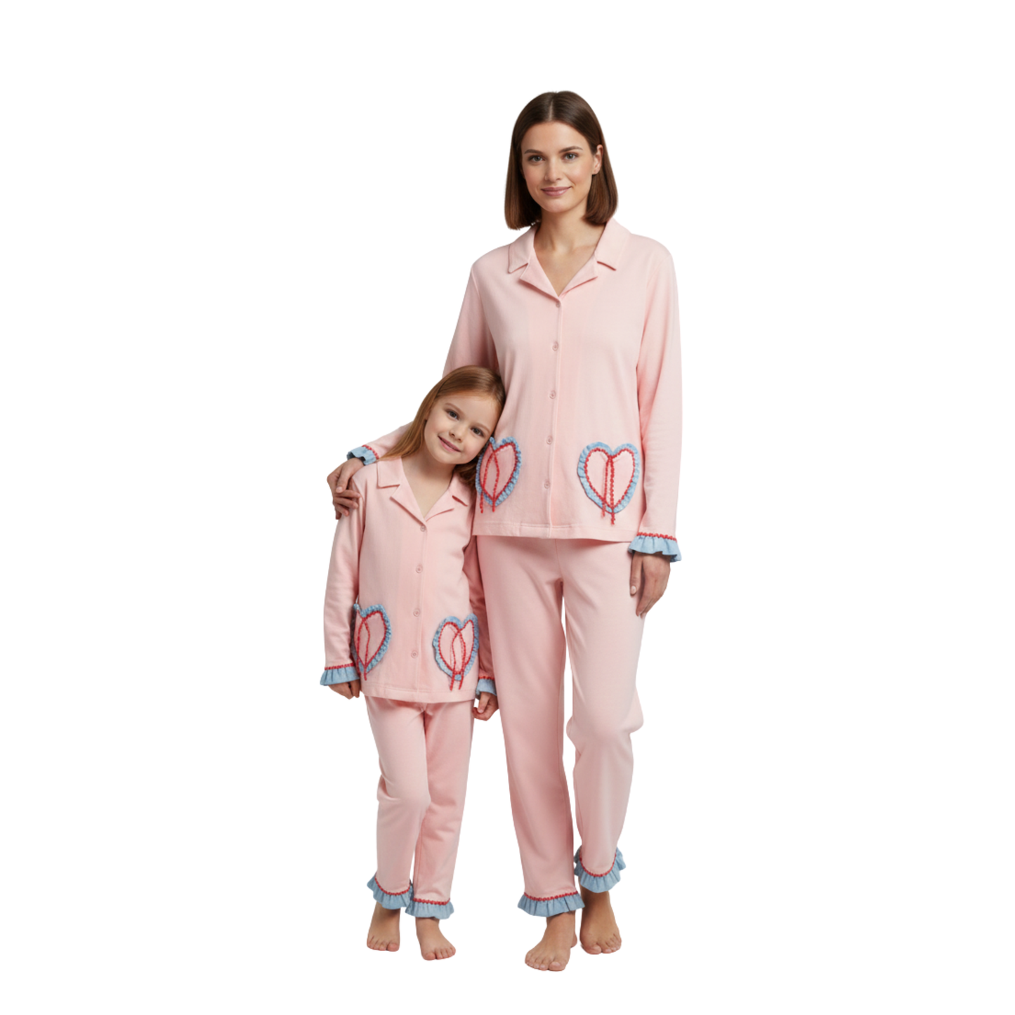 Zigzag Kids Pajama Set – Pink