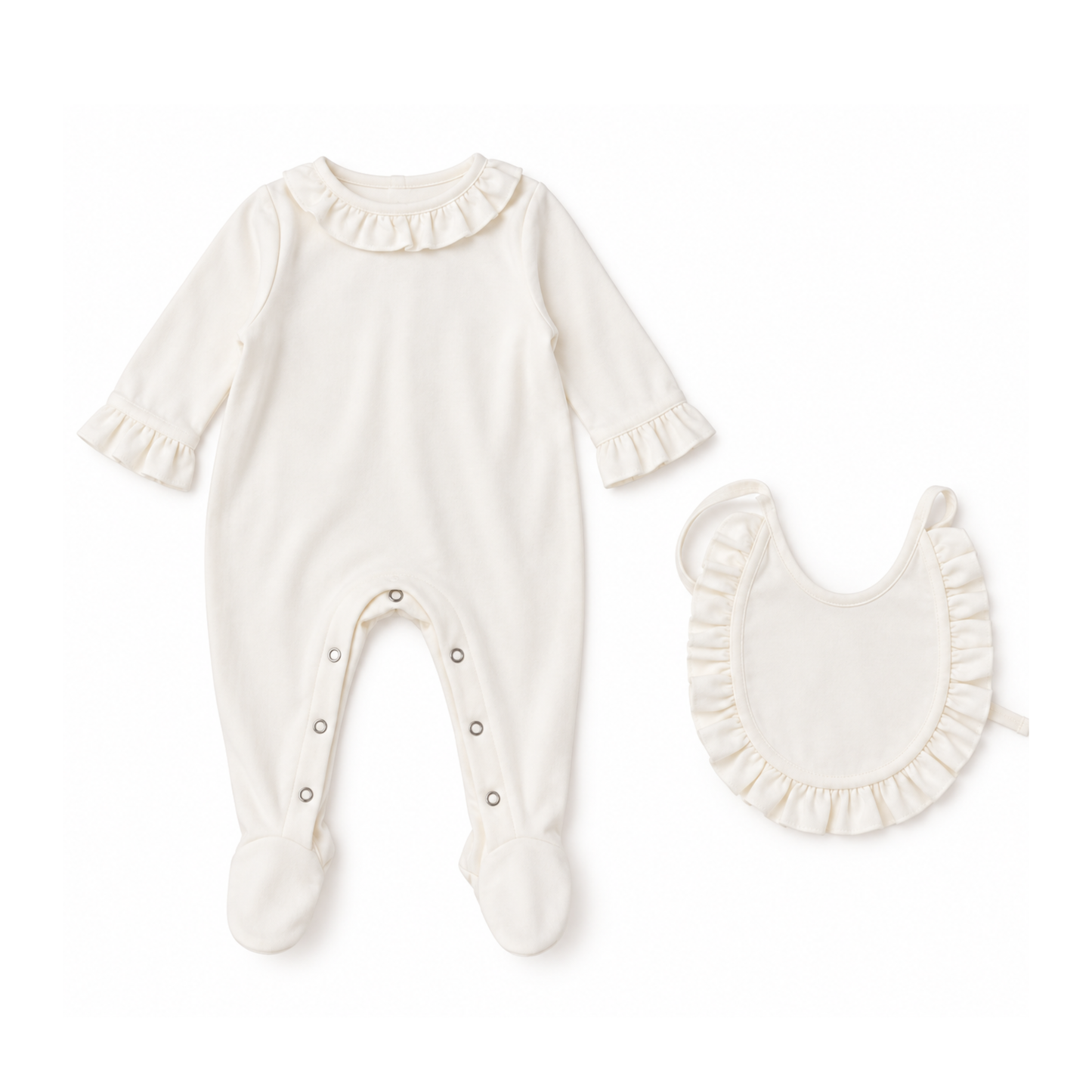Ruffles Ivory Set