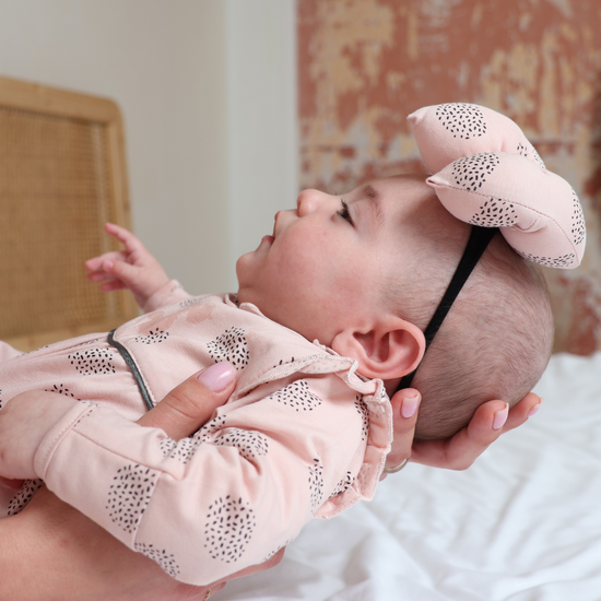 Celestine Pink Baby Puffy Headband