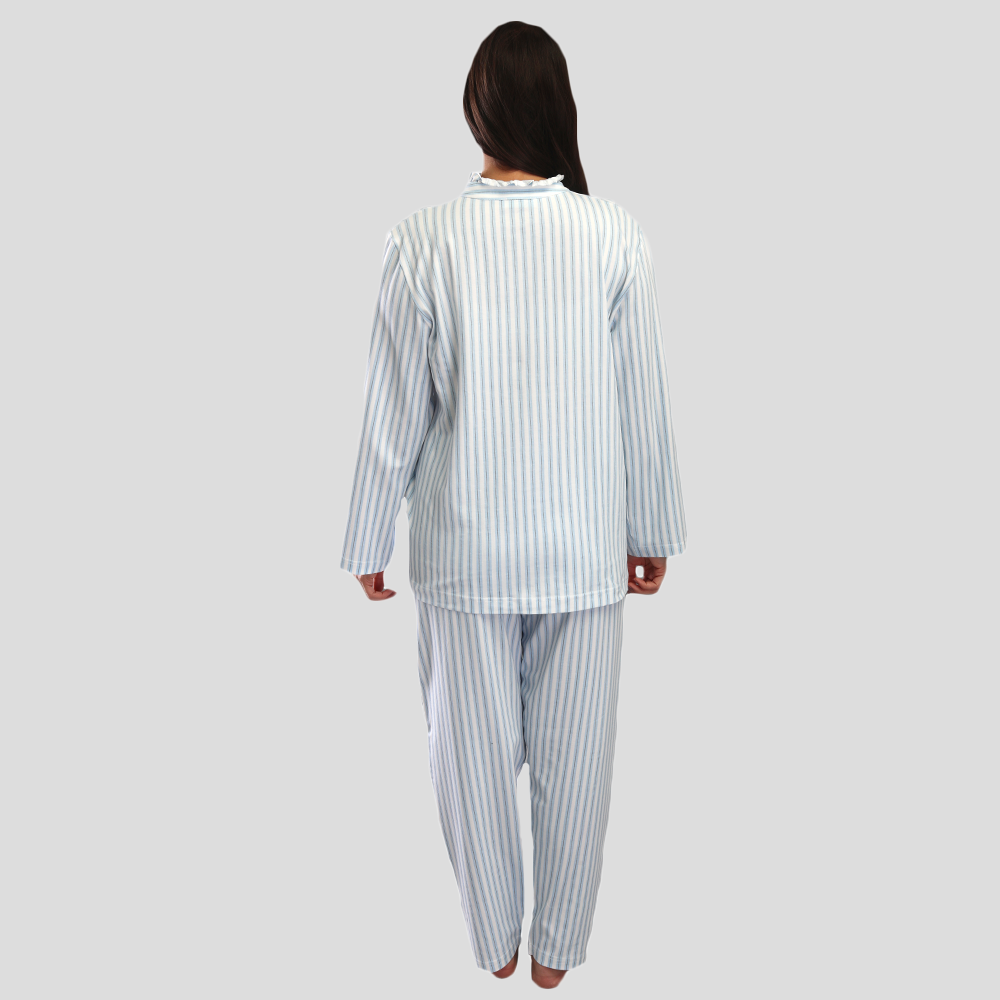 Load image into Gallery viewer, STRAND BLUE MATERNITY PAJAMA
