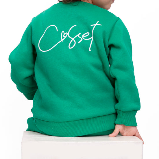 Cozy Green Lounge Set for Kids